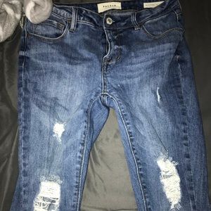 PacSun Distressed Skinny Jeans